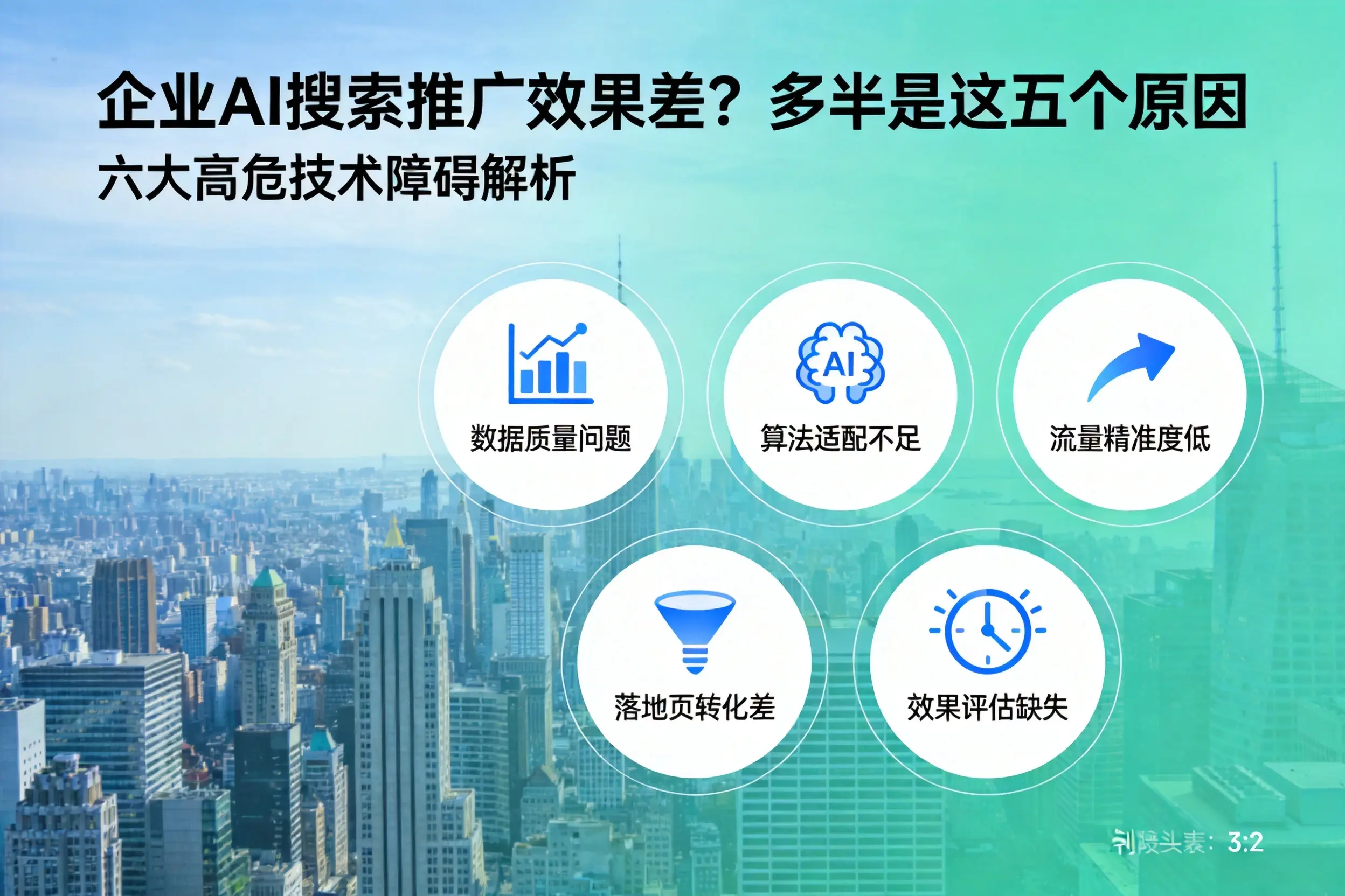 郧西企业AI搜索推广效果差?多半是这五个原因